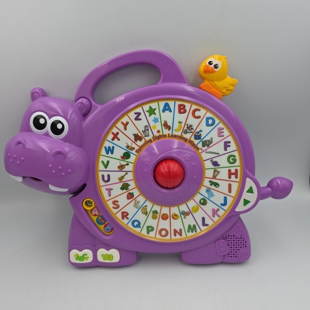 Vtech / Spinning Learning "Hippo Fun" & Educational‎ 26 Cheerful Melodies Toy
